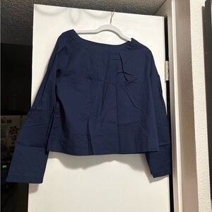 Women's Navy Blue Top & Pants